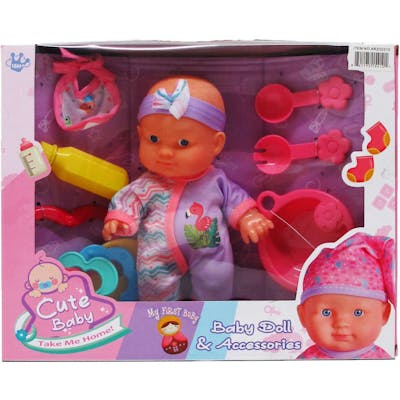Baby Dolls with Accessories, 8.5" - Assorted