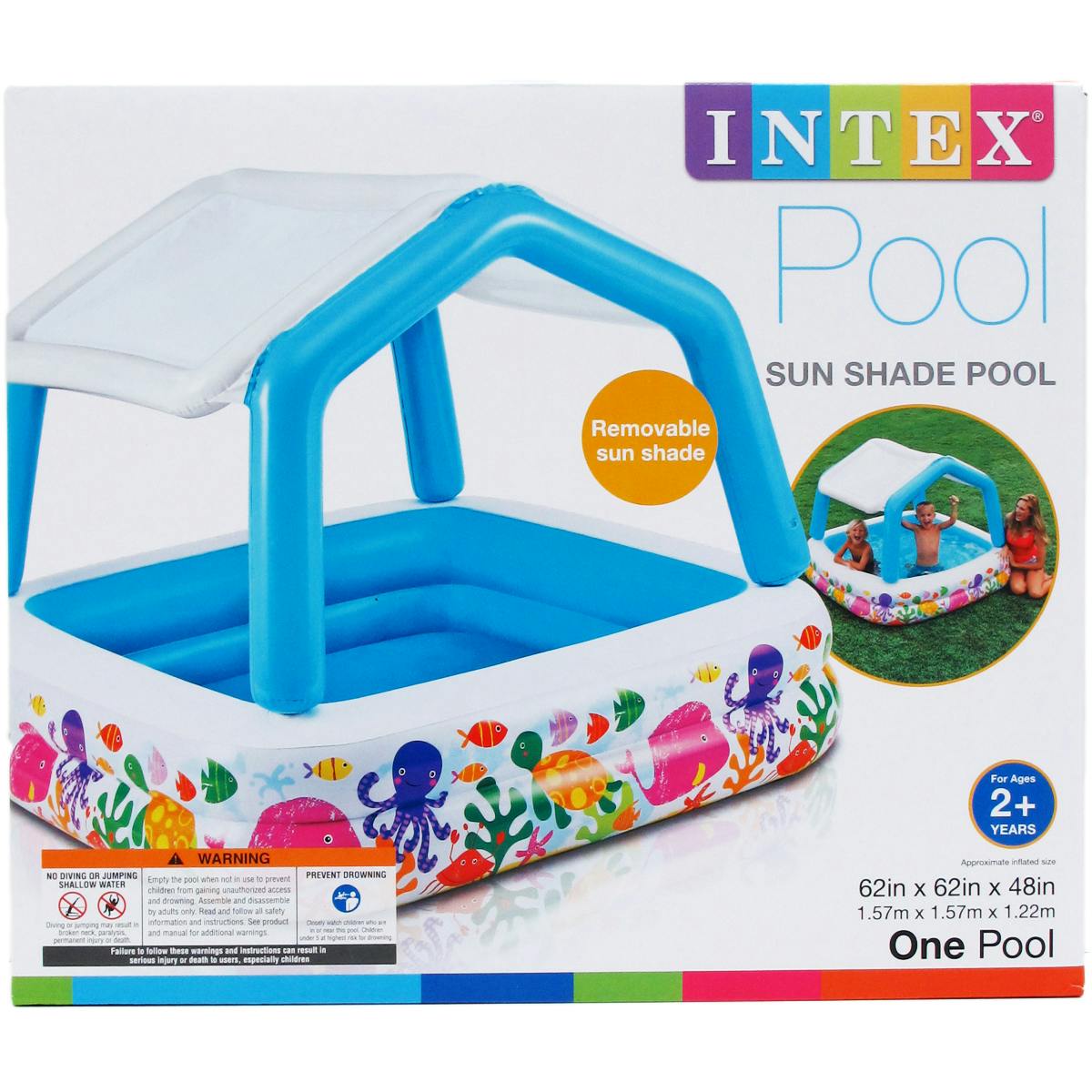 inflatable shade pool