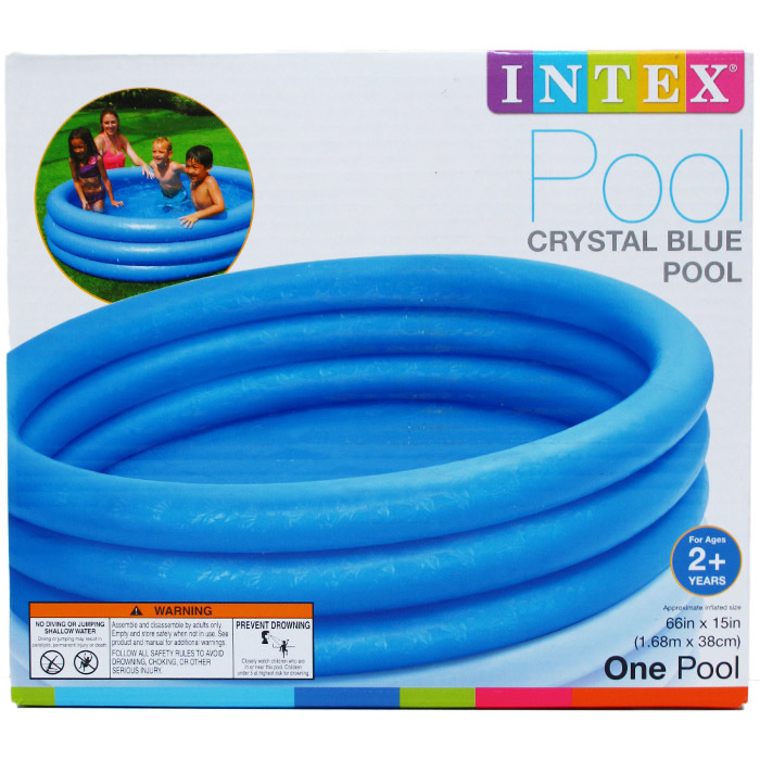 3 ring inflatable pool