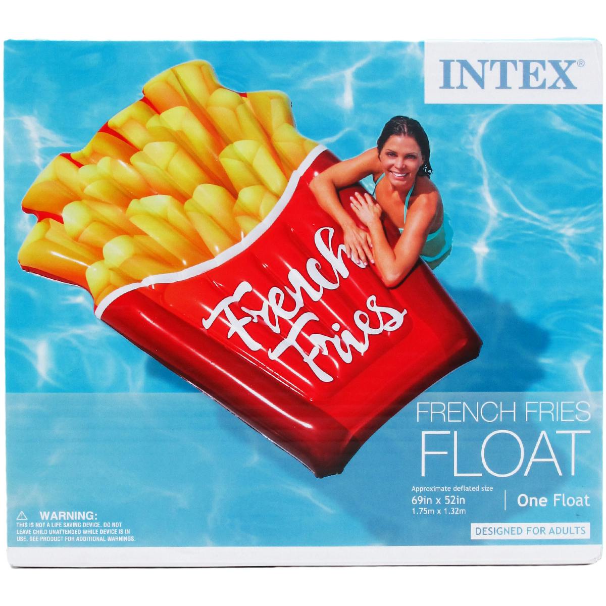 french fries pool float