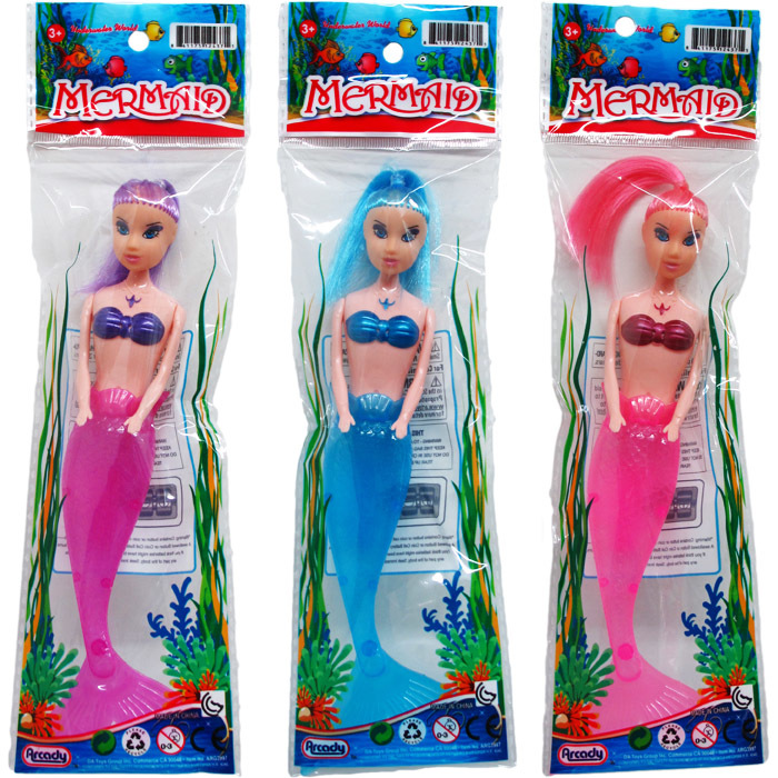 Wholesale Mini Coloring Kit - Mermaid (7 pc. set)