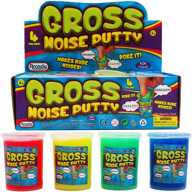 Gross Noise Putty - Assorted Colors - Countertop Display