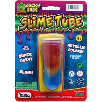 Wacky Labs Slime Tubes, 1.6 oz