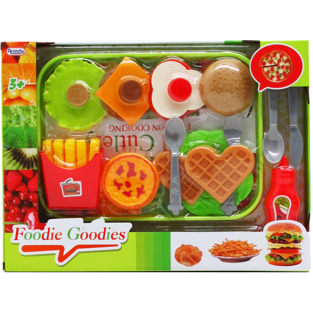 Fast Food Playsets - 23 Pc