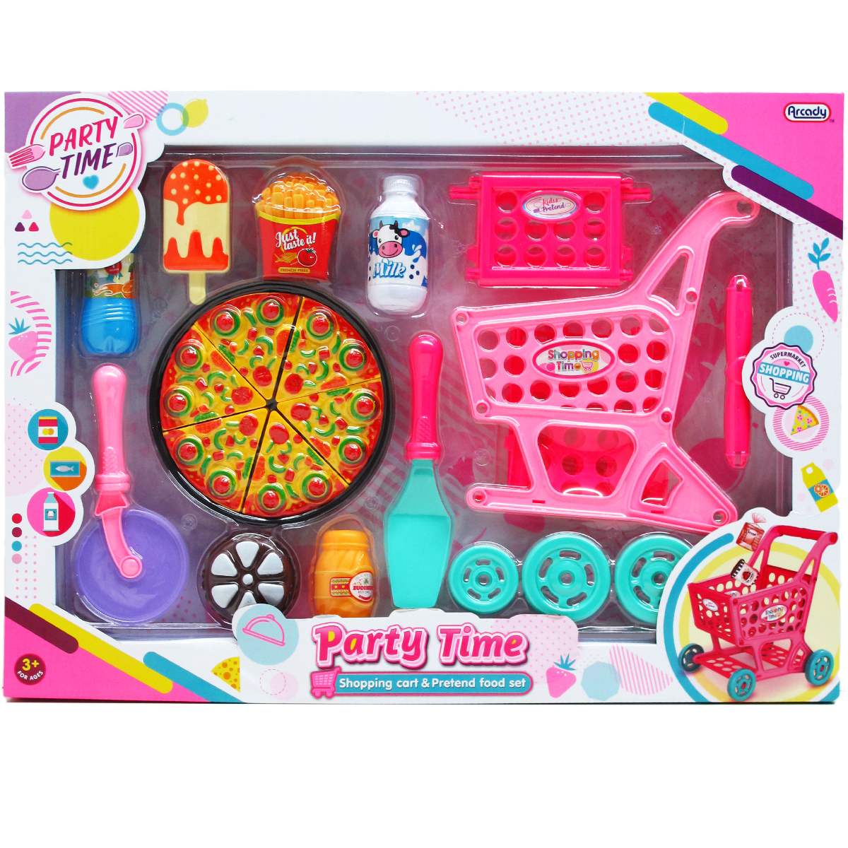 play day food market play set