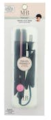Travel Flat Iron with Carrying Case - Black