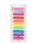 Mini Hair Clips - 30 Pack, Assorted Colors, Ages 3+