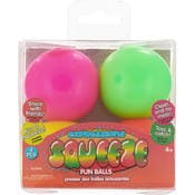 Squeeze Sensory Balls - 4 Pack, Neon
