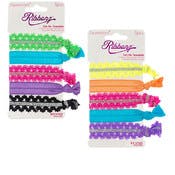 Lace Hair Ties - 5 Assorted Color Pieces