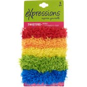 Ponytail Twisters - 5 Pieces, Assorted Colors