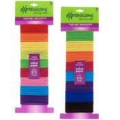 Hair Elastics - 72 Piece, Assorted Colors