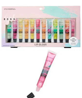 Lip Gloss Set - 12 Piece