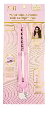Ceramic Hair Crimper Iron - Pink