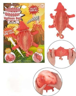 Inflatable Dinosaur Balloon Balls - Red