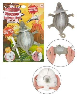 Inflatable Dinosaur Balloon Balls - Gray
