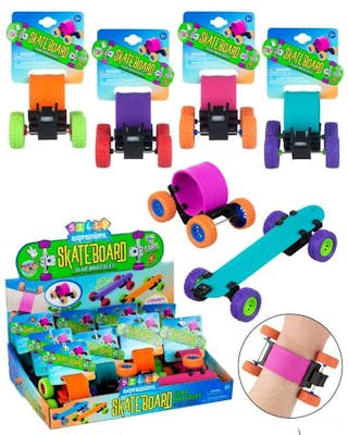 Skateboard Slap Bracelets - Assorted