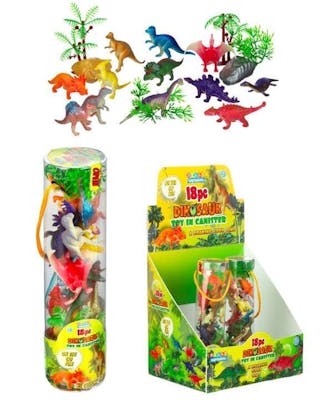 Dinosaur Toys - 18 Piece