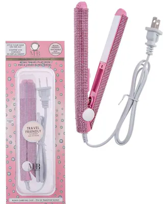 Bling Travel Flat Iron - Pink