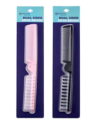 Duel Sided Folding Comb and Brush