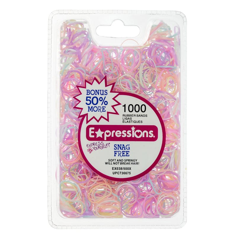 Pastel Snag Free Rubber Band - 1000 Piece