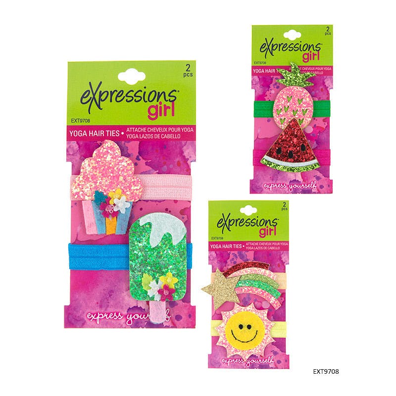 Express Yourself Salon Clips - 2 Piece - Assorted