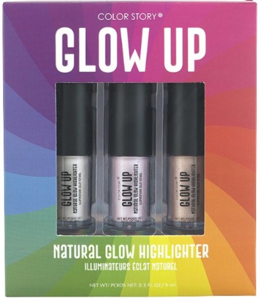 Wholesale Color Story Glow Up Highlighters 3 Pack