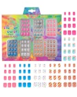 Press-On Nails Manicure Collection - 84 Pieces, Flower Power image number null