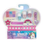 Girls' Nail & Cosmetic Sets - 8 Pieces, Sparkle Set image number null