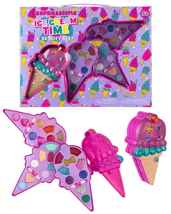 Wholesale 21 Piece Ice Cream Beauty Kit | DollarDays
