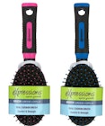 Oval Cushion Detangling Brushes - Pink & Blue image number null
