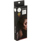 Hair Braiding Kits - Assorted Combs, Clips, Bands