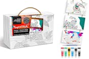 Paint Your Own 3 Mini Canvas Kits - Tropical Birds
