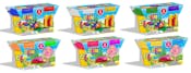 Dough Tubs - 2 Pack, 4 oz, Multicolor