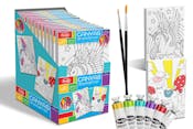 Junior Artist Canvas & Paint Sets - Unicorn and Llama