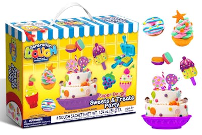 Sweets &amp; Treats Party Super Dough Kits