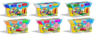Dough Tubs - 2 Pack, 4 oz, Multicolor