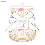 Girls 3Pk Burp Cloth