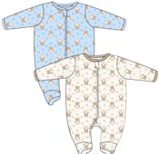 Baby Sleep & Play Rompers, 0-9 Mon.