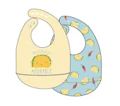 Silicone Bibs - 2 Pack