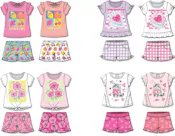 Little Girls' Knit Short Sets - Assorted, Size 4-6X