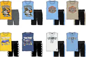 Boys 2Pc Knit Short Sets - Size 2-4T, Assorted
