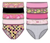 Girls' Panties - Size 2-4T