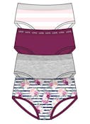 Girl's Seamless Hipster Underwear - Size Small-Large