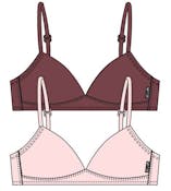 Girl's Molded Bras - Size Small-Large