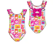 Girls One Piece Swimsuits, Size 4-6X