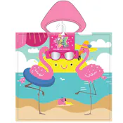Toddler Hooded Towel w/ Sunglasses