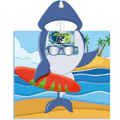 Toddler Hooded Towel w/ Sunglasses