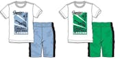 Boys 2Pc Knit Short Sets - Sizes 4-7, Assorted Colors