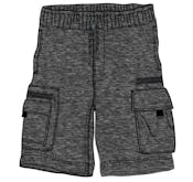 Boys Fleece Cargo Shorts - Size 2-4T, Charcoal