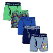 Boys Boxer Briefs - Sizes 4-10, Assorted Colors, 5pk